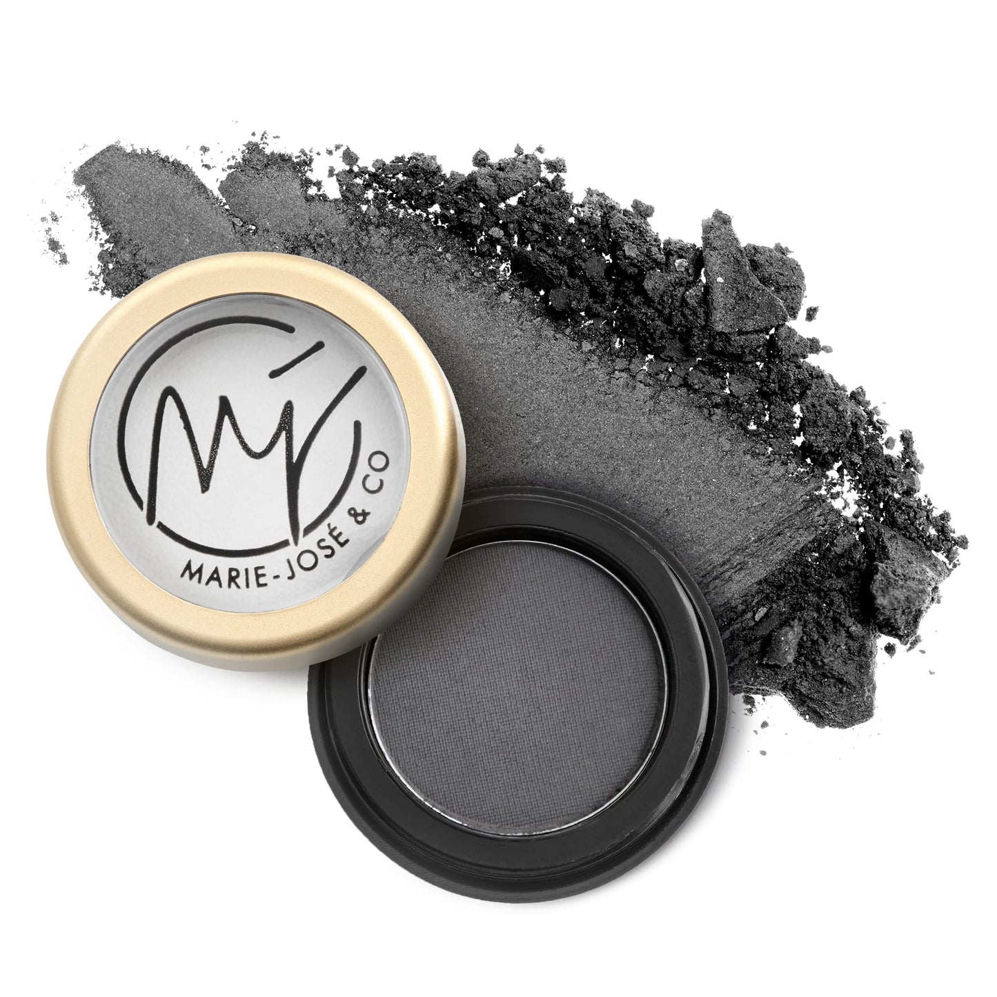 Marie-Jos & Co Eyebrow Powder Soft Black - Effortless All-Day Brow Beauty