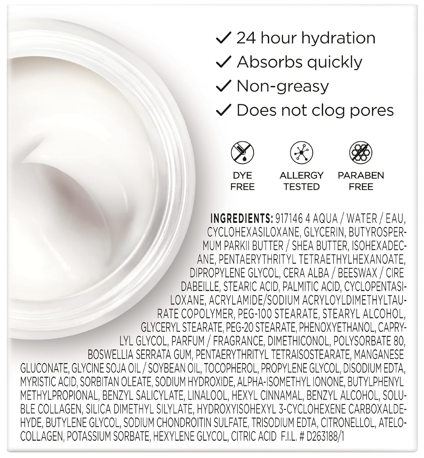 L'Oreal Paris Collagen Moisture Filler Face Cream | Anti-Aging | 48HR Hydration