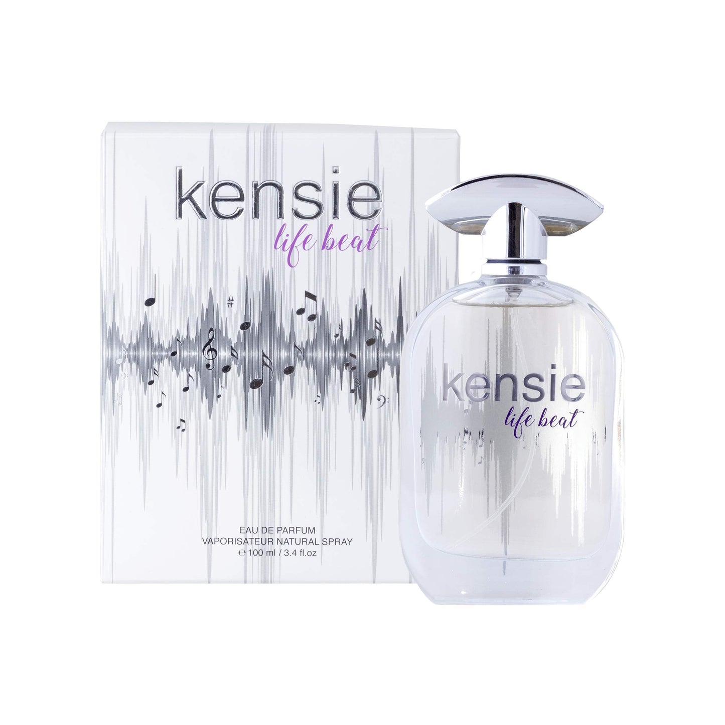 Kensie Fragrance Life Beat Eau De Parfum Spray, Scented, 3.4 Fl Oz