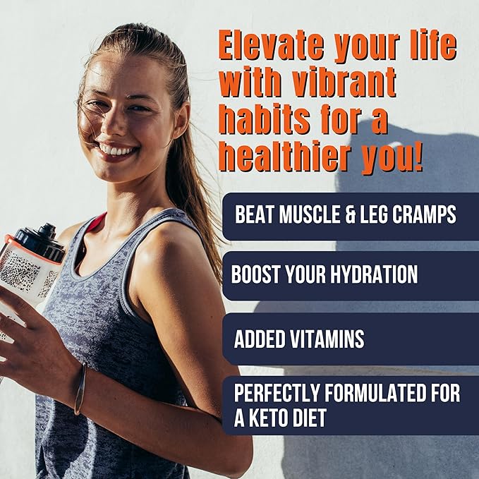Keto IV Electrolyte Drops + High Potassium | No Leak Dropper Bottle | 500mg Potassium + Magnesium, Sodium & Zinc | Raw Mineral Flavor | 30 Servings