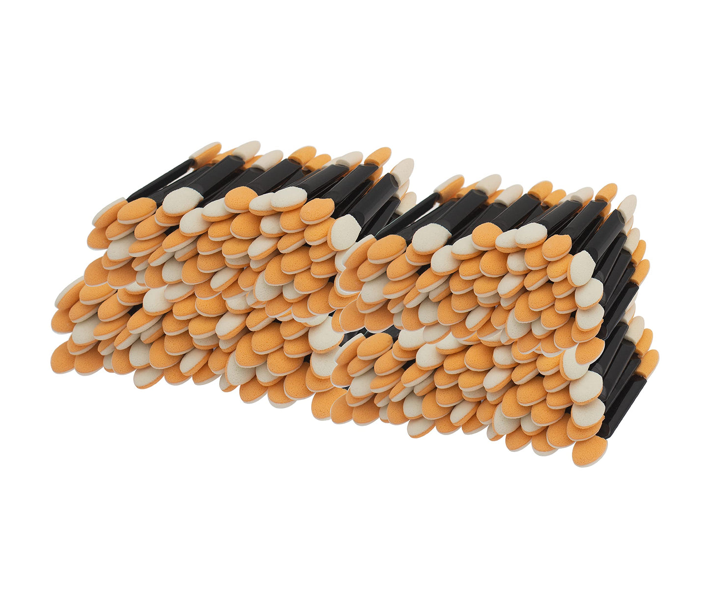 200 Pcs Disposable Eyeshadow Brush,Eyeshadow Applicators,Sponge Eye Shadow Brush,Disposable Dual Sides Eye Shadow Sponge,Eye Mak