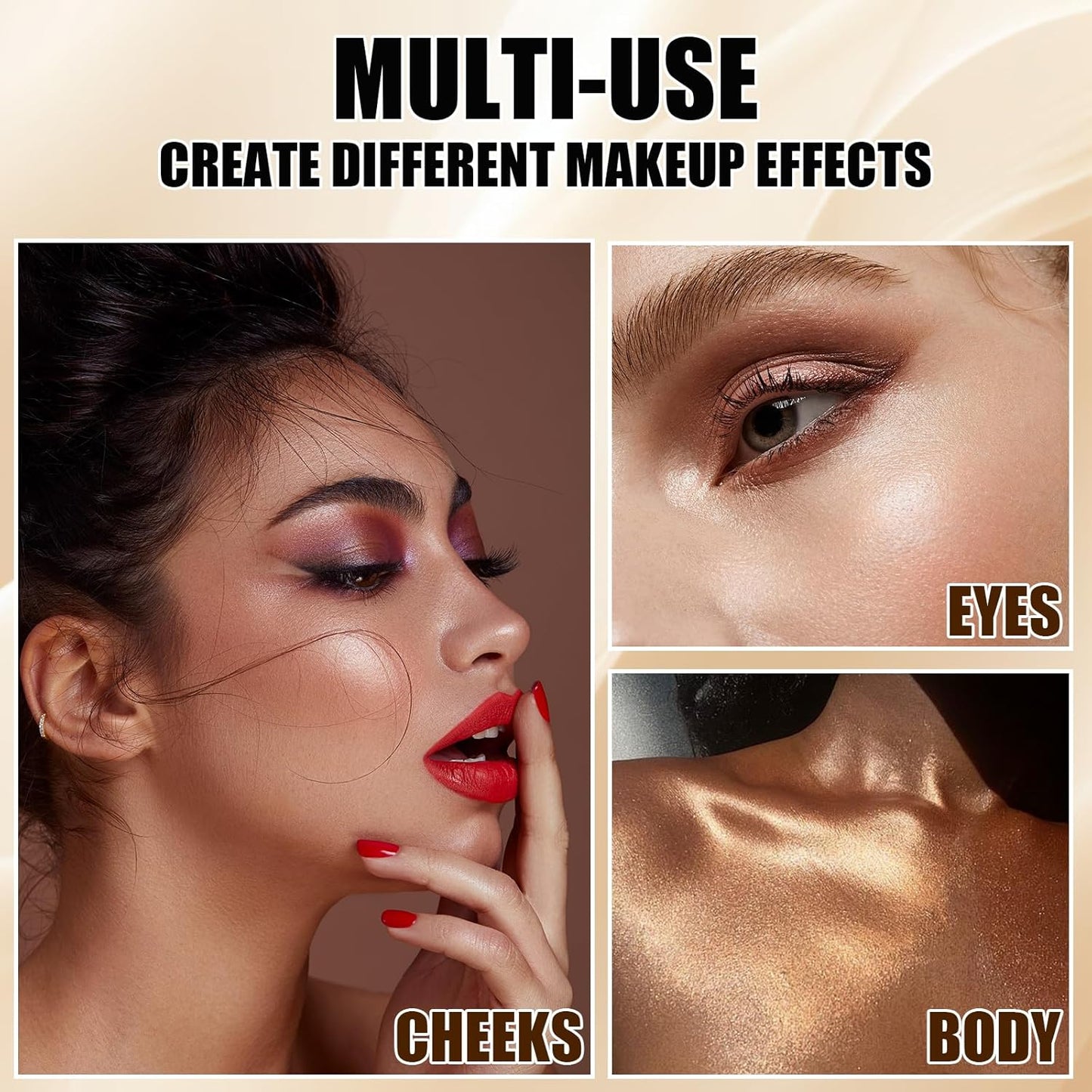 Gray Brown Contour Palette,Stereo Nose Side Shadow Matte Highlighting Shadow Finish Palette, Natural,Low Saturation Makeup Contour Face Palette