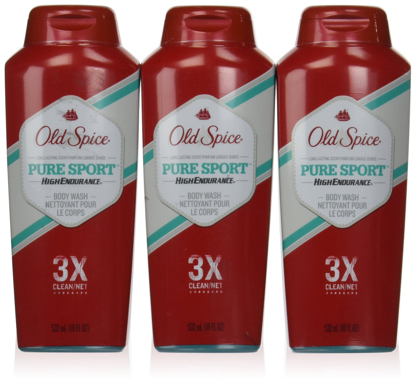 Oldspice 18Oz Body Wash (Pack Of 3)