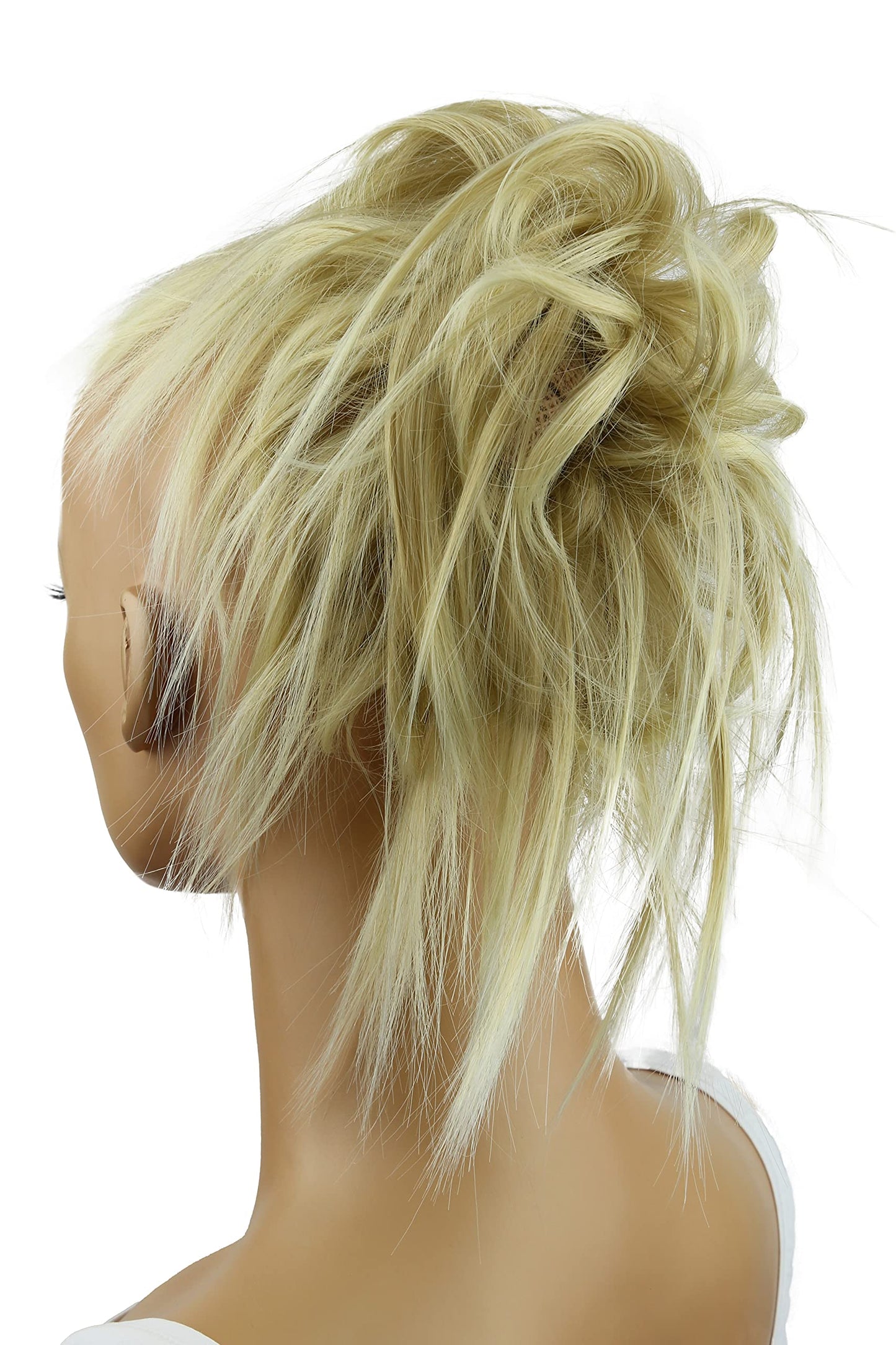 Caisha Xxl Hairpiece Scrunchie Updo Voluminous Slightly Wavy Messy Bun Lightblond G4F