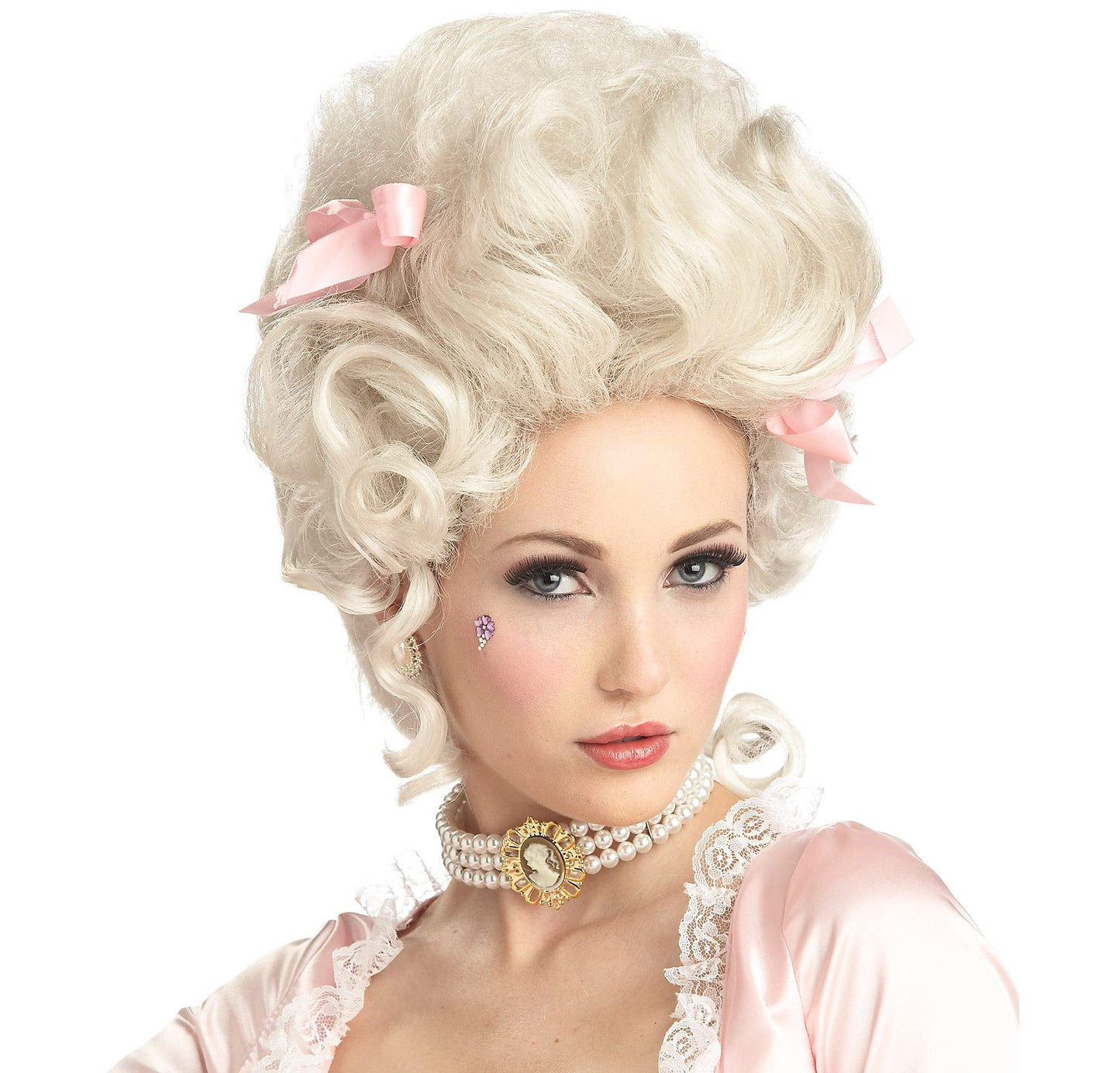 California Costumes Marie Antoinette Wig, Blonde, One Size