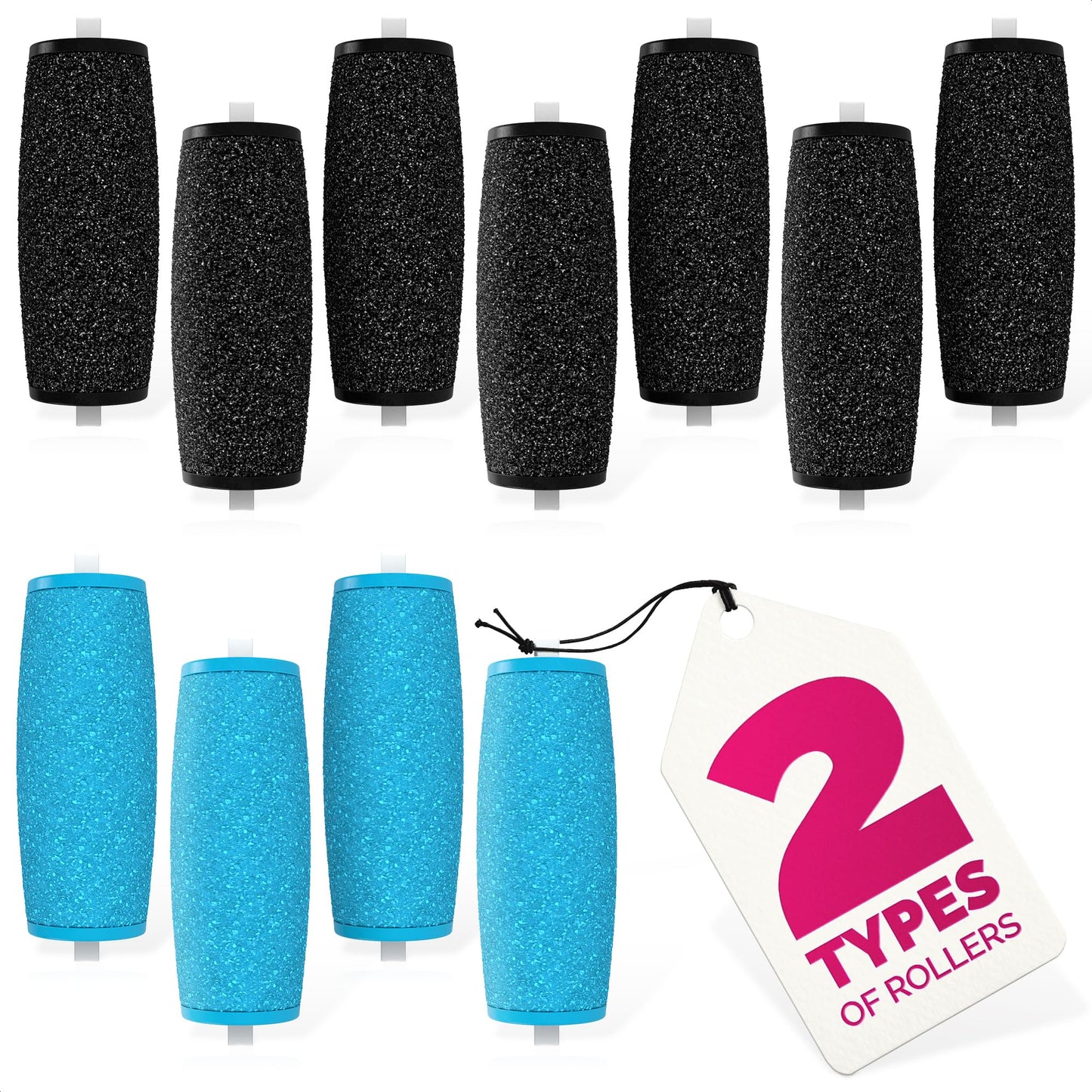 Electric Callus Remover For Feet - 11Pcs Foot Callus Remover Tool Calloused Feet Remover Tool Pedicure Supplies - 7 Extra Coarse