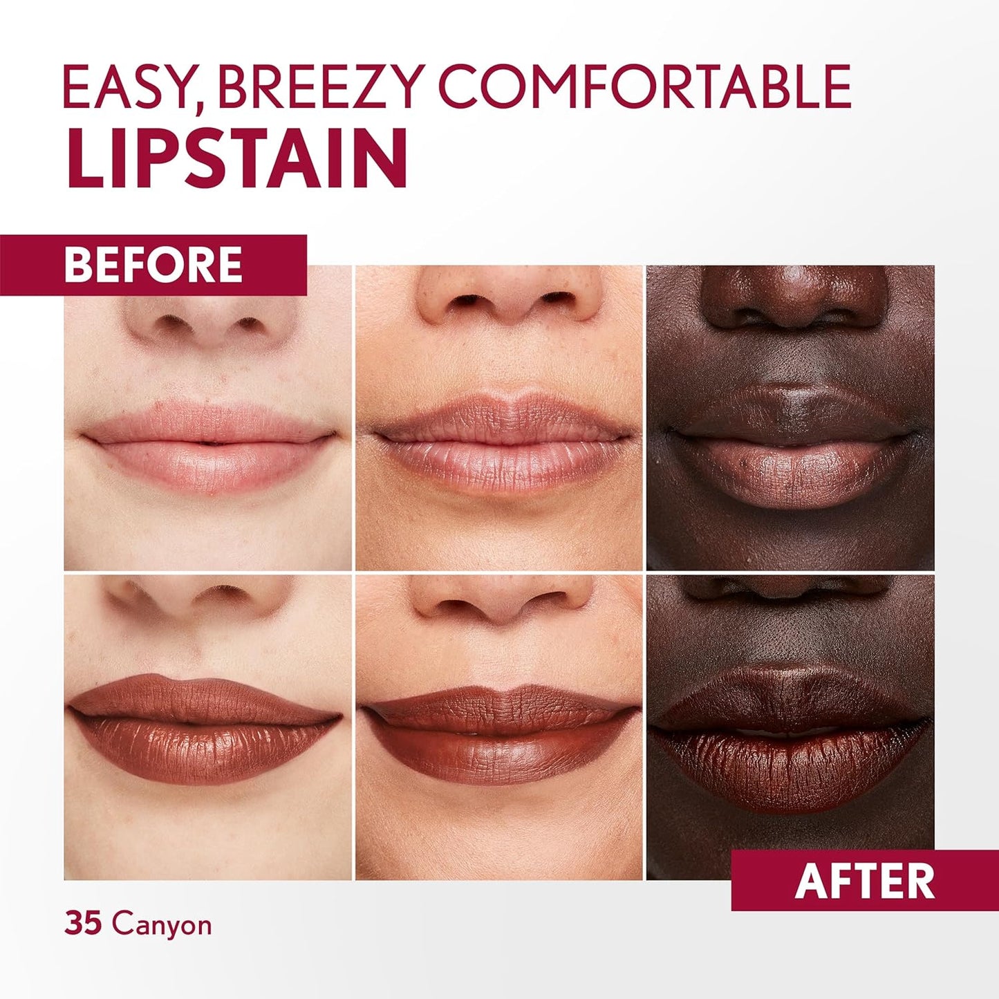 CoverGirl Outlast Lipstain Bundle | Atomic Love 55 & Canyon 35 Shades