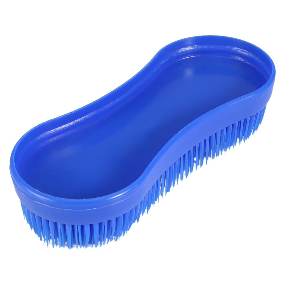 Soft Silicone Horse Grooming Brush, Removes Dead Skin Keeps Coat , Equestrian Tool