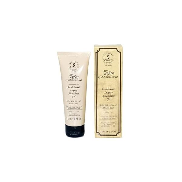 Taylor of Old Bond Street Sandalwood Aftershave Gel, 2.5-Ounce