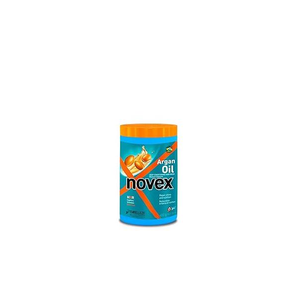 NOVEX Argan Oil Deep Conditioning Hair Mask 14 oz - Prevents & Repairs Split Ends