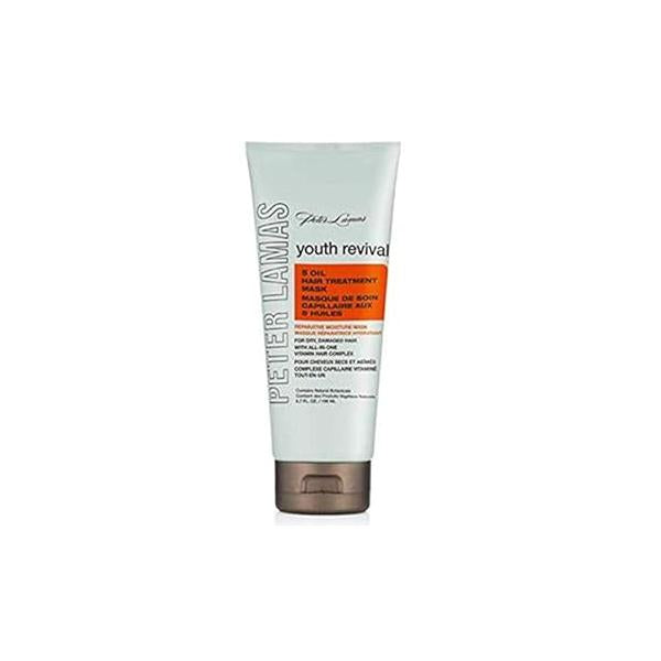 Peter Lamas Youth Revival 5 Oil Hair Treatment Mask | Deep Conditionitiong to Hydrate, Boost Shine and Repair For Dry, Damaged Color Treated Vegan, Sulfate & Paraben-Free