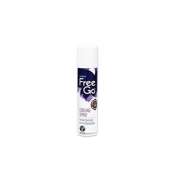 Laflare Cooling Spray for Braiding, Wig & Weaving. Instantly Reduce Temperature Relief Itchy Scalp and Skin, Vegan(Biotin, Tea Tree, Castor Oil) 80 ml (Travel Size, 1, Count)