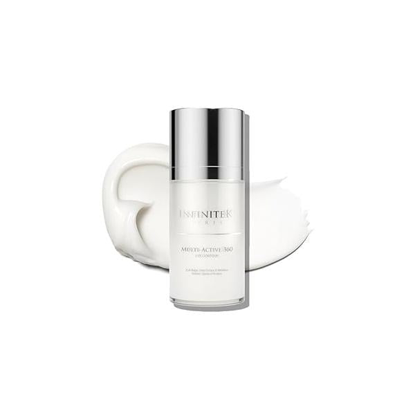 Infinitek Paris Multi-Active Collagen Eye Cream; Retinol Serum Contour - Anti Aging Cream for Wrinkles, Under Treatment Dark Circles and Wrinckle Repair. 0.50 Fl Oz