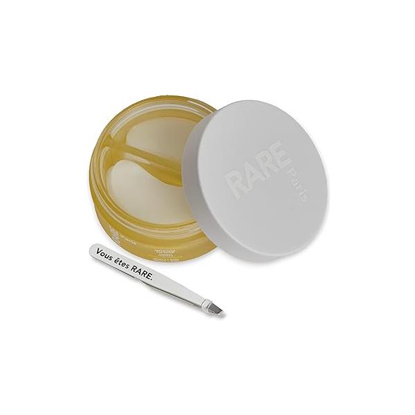 Trésor Solaire - Soothing Under Eye Patches & Strengthening With Vitamin E Arnica Brightening, Firming Revitalizing Multi-Active Serum Formula 30 Pairs