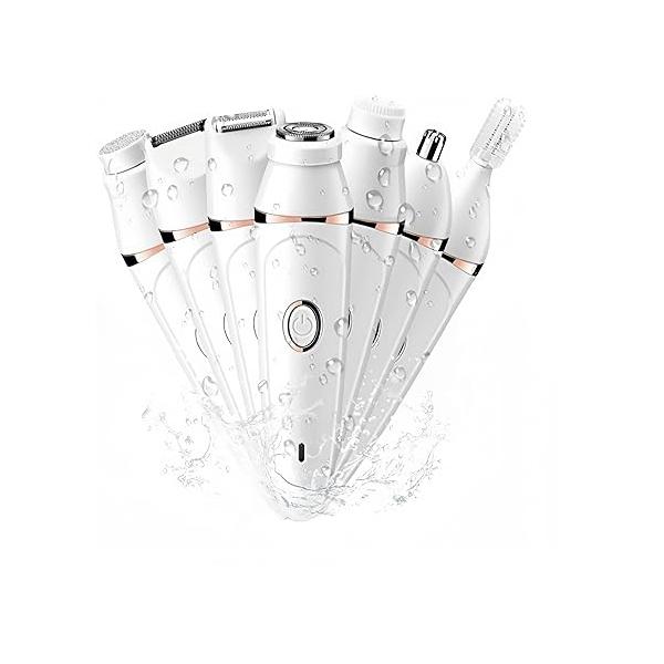 Pluxy Epilator Pro 3.0 Women Face Epilator,Pluxy Facial Hair Removal for Women, Face,7-in-1 Painless Body Shaver,Suitable Body, Legs, Underarm