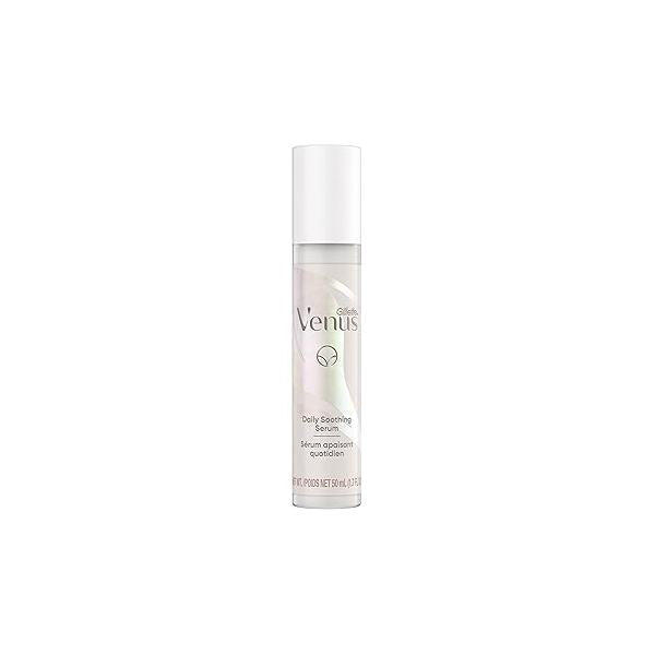 Gillette Venus Intimate Grooming Daily Soothing Serum Reduce Ingrown Hair for Pubic and Skin, Bikini Post Shave