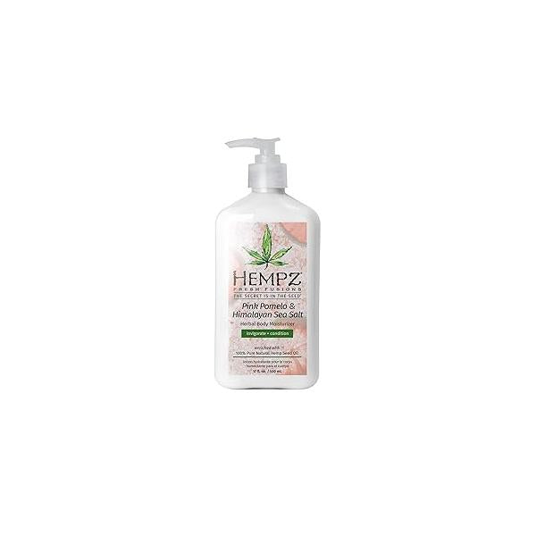 HEMPZ Body Lotion Pink Pomelo & Himalayan Sea Salt Daily Moisturizing Cream, 17 Fl Oz