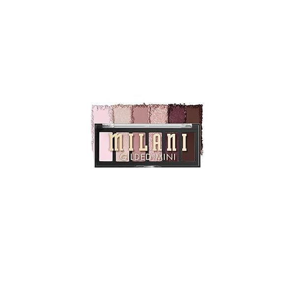 Milani Gilded Mini Eyeshadow Palette with 6 Matte & Shimmer Hues - Call Me Old-Fashioned