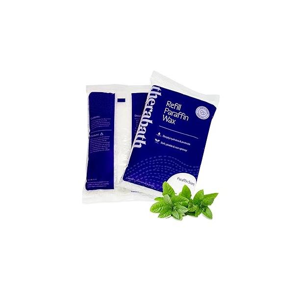 Therabath Paraffin Wax Refill - Thermotherapy For Hands, Feet, Body Deeply Hydrates & Protects Made in USA, 6 lb. Wintergreen