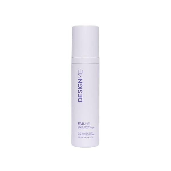 FAB.ME Leave-In Treatment by DESIGNME | Multi-Benefit Leave in Conditioner for Curly Hair Lightweight Dry Spray Manageability and Control