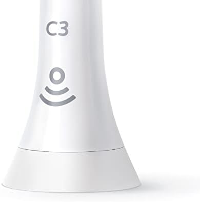 Philips Sonicare Genuine C3 Premium Plaque Control Toothbrush Heads, One Year Supply, 4 Brush Heads, White, HX9044/65