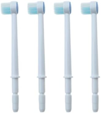 Replacement Dental Water Brush Heads Compatible with Waterpik Water Flossers Toothbrush and Oral Irrigators, 4-Pack