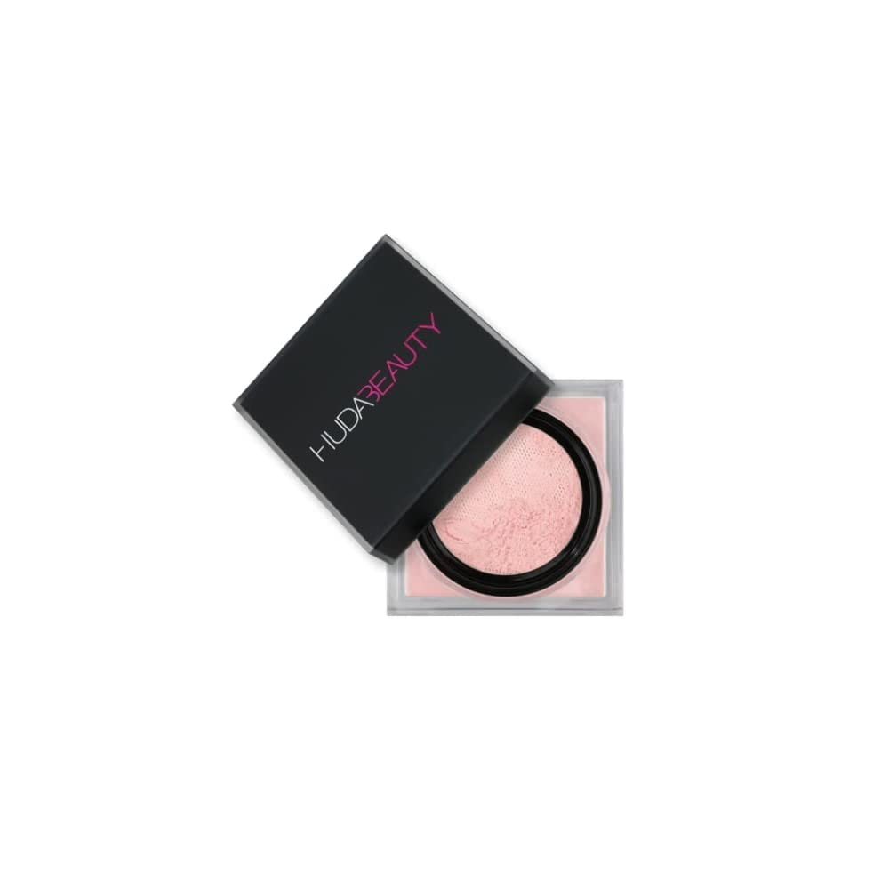 Huda Beauty Easy Bake Loose Baking & Setting Powder Full Size - Cherry Blossom (Sheer Soft Pink)
