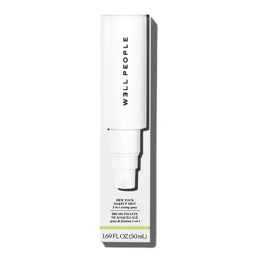 Well People Dew Your Makeup Mist 3-in-1 Setting Spray, For Priming, Setting & Revitalizing Skin, Creates A Dewy Finish, Vegan & Cruelty-free