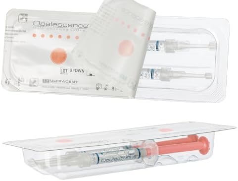 Opalescence 35% Gel Syringes Teeth Whitening - Refill Kit (2 Pack / 4 Syringes Total) Carbamide Peroxide. Made by Ultradent, in Melon Flavor. Tooth Whitening Refill Syringes 5404-1
