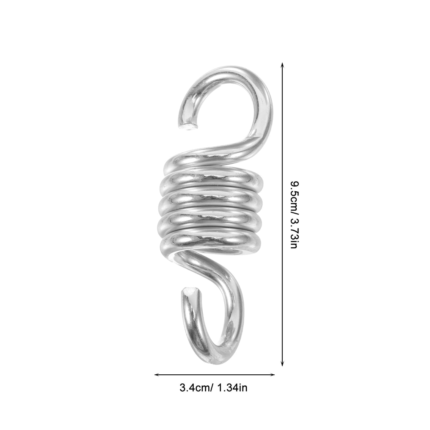 Pawsdot 2Pcs Swing Springs Heavy Duty Replacement Springs for Porch Swing Outdoor Relaxation Setup