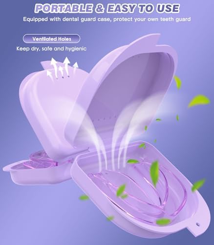 Mouth Guard for Women,2 Sizes (4 Pack) Mouth Guard for Grinding Teeth at Night,Night Guards for Sleeping