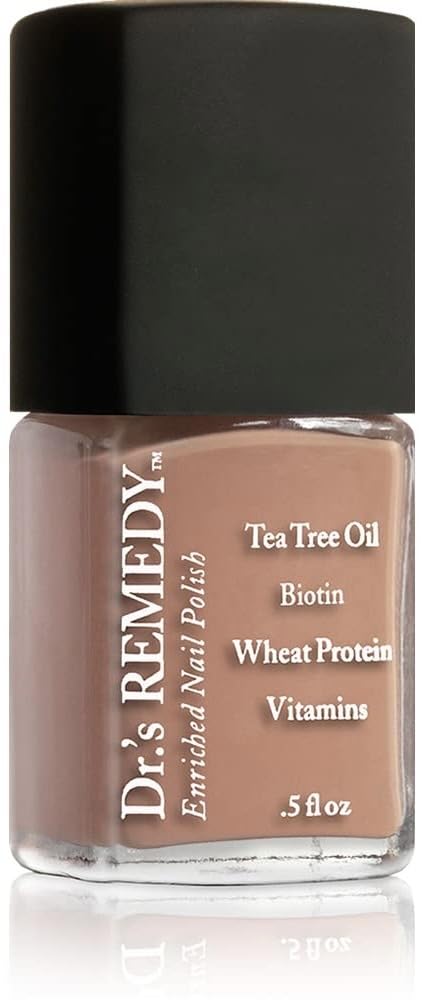Drs Remedy Nail Polish, All Natural Enriched Nail Strengthener Non Toxic And Organic - Gentle Gingerbread