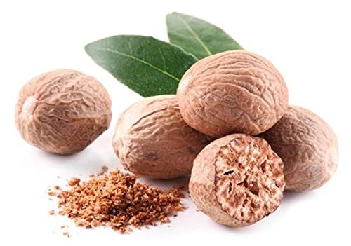 Heawans Organic Nutmeg Powder, Premium Grade (4.5 oz), harvested & packed from a USDA certified farm.