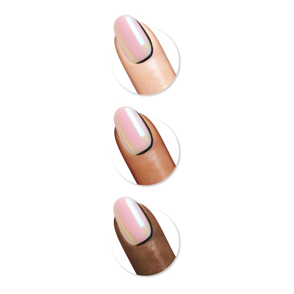Sally Hansen Instant Cuticle Remover | Press-On Nails Kit with Glue & Tabs
