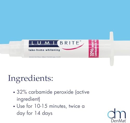 Teeth Whitening Gel 32% 6 Syringe Pack Whitening Oral Care
