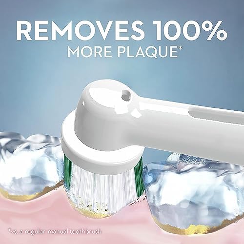 Oral-B Daily Clean Replacement Brush Heads for an Oral-B Electric Toothbrush, Pack of 3