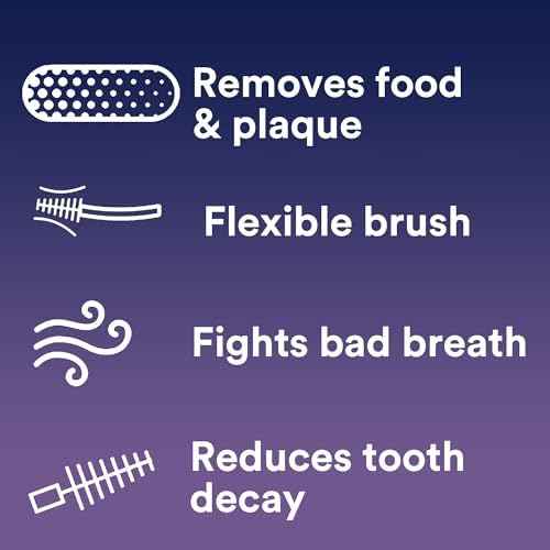DenTek Easy Brush Plaque Control Interdental Cleaners, Tight, 16 Count, 3 Pack