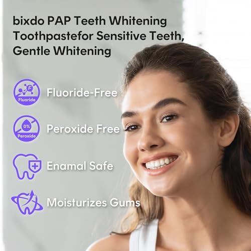 Whitening Electric Toothbrush W60 - Oscillating & Sonic Blue Light Technology with Pap Toothpaste for Sensitive Teeth, 2-in-1 Cleaning + Whitening, 180-Day Battery, Smart AI Brushing Modes
