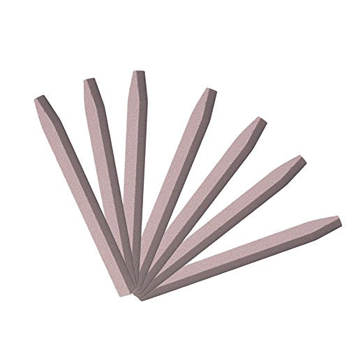 Kads 10Pcs Nail File Manicure File Nail Tool Nail Pumice Stone Cuticle Pusher Used Either Wet (Manicure) Or Dry (Artificial Nail