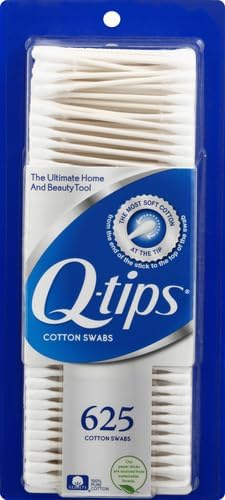 Q-Tips Cotton Swabs | 100% Cotton | 625 Count | Hygiene & Beauty Care