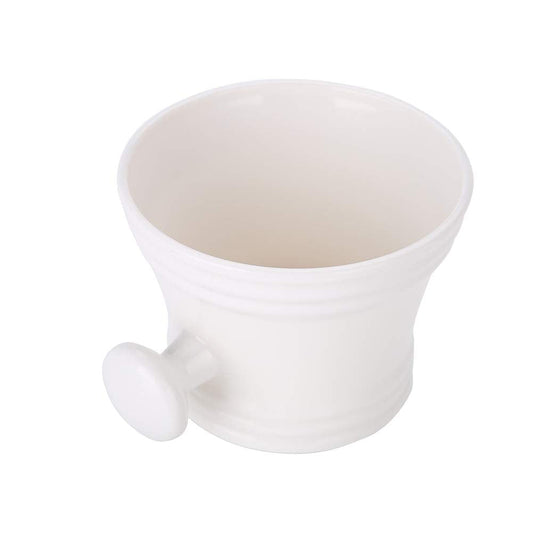 2 Colors Plastic Shaving Soap Bowl Foam Shaving Soap Cream Bowl With Little Handle Shaving Bowl For Men, Traditional Wet Shaving