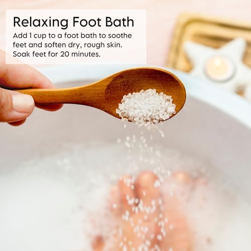 Epsoothe 5 Lbs Jar Epsom Salt Bath & Foot Soak and Scrub | Pure & Natural Magnesium Sulfate USP | Soothes Muscles & Joints, Enhances Well-Being
