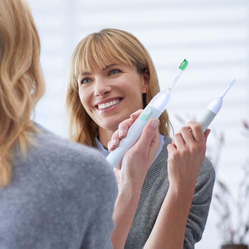 Aoremon Replacement Toothbrush Heads for Philips Sonicare E-Series Essence HX7022/66 and other Screw-on Electric Toothbrush Model, 6 Pack