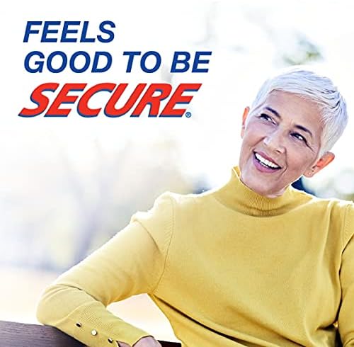 Secure Denture Adhesive Strips - Zinc Free - Waterproof - Comfortable Cushion Fit for Uppers & Lowers - Extra Firm All-Day-Hold - No Mess - Clean Ingredients - 30 Strips (2 Pack)