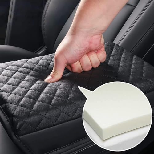 AOMSAZTO Console Pad for Nissan Sentra Armrest Pad for Nissan Sentra Black