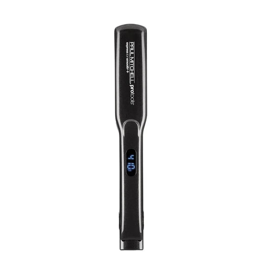 Paul Mitchell Pro Tools Express Ion Smooth+ Ceramic Flat Iron, Adjustable Heat Settings For Smoothing + Straightening, 1.25''