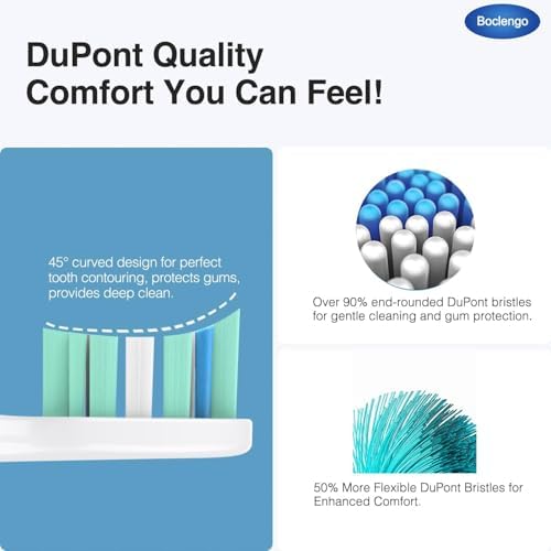 12 Pack Replacement Toothbrush Heads for Philips Sonicare Replacement Heads C2,C1,Electric Replacement Brush Head for Phillips Sonicare Brush C2, C1, for Sonic Care Toothbrush,White