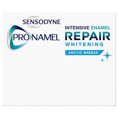 Sensodyne Pronamel Intensive Enamel Repair Toothpaste for Sensitive Teeth and Cavity Protection, Whitening Toothpaste to Strengthen Enamel, Arctic Breeze - 3.4 Ounces x 4