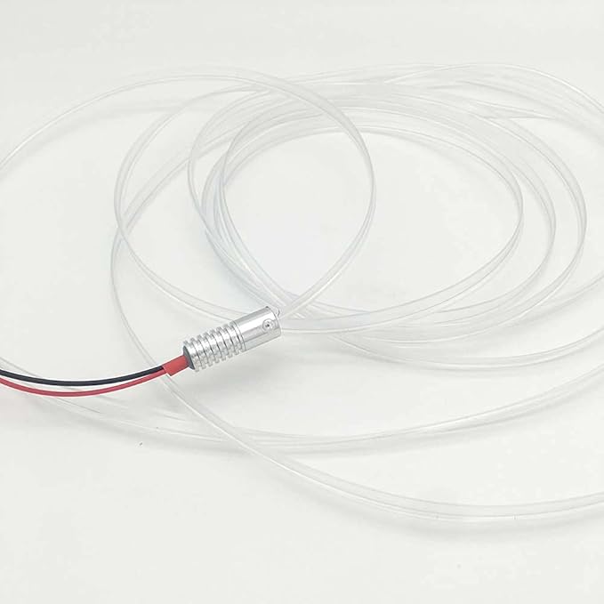 2mm 5meters Car Home LED Ambient Plastic Optic Fiber Light Source Kit Tool Free (12V,Purple)