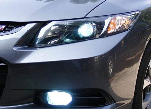 iJDMTOY Mini 2.5-Inch H1 Bi-Xenon Front Lighting Projector Lens with Shroud Compatible with Car Light Retrofit, Customer DIY Job For Off-Road Use Or Show Purpose